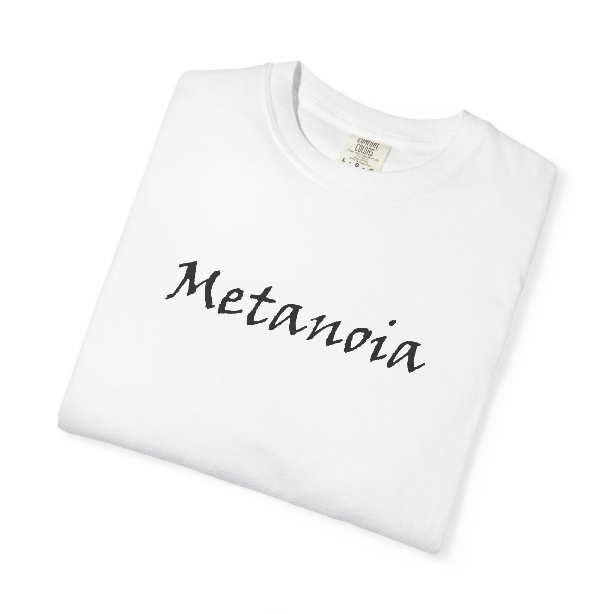 Brazier House™ T-Shirt — "Metanoia" Minimal Tee