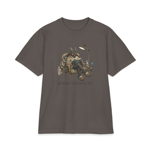 Booktrovert — Mothman Reading Tee