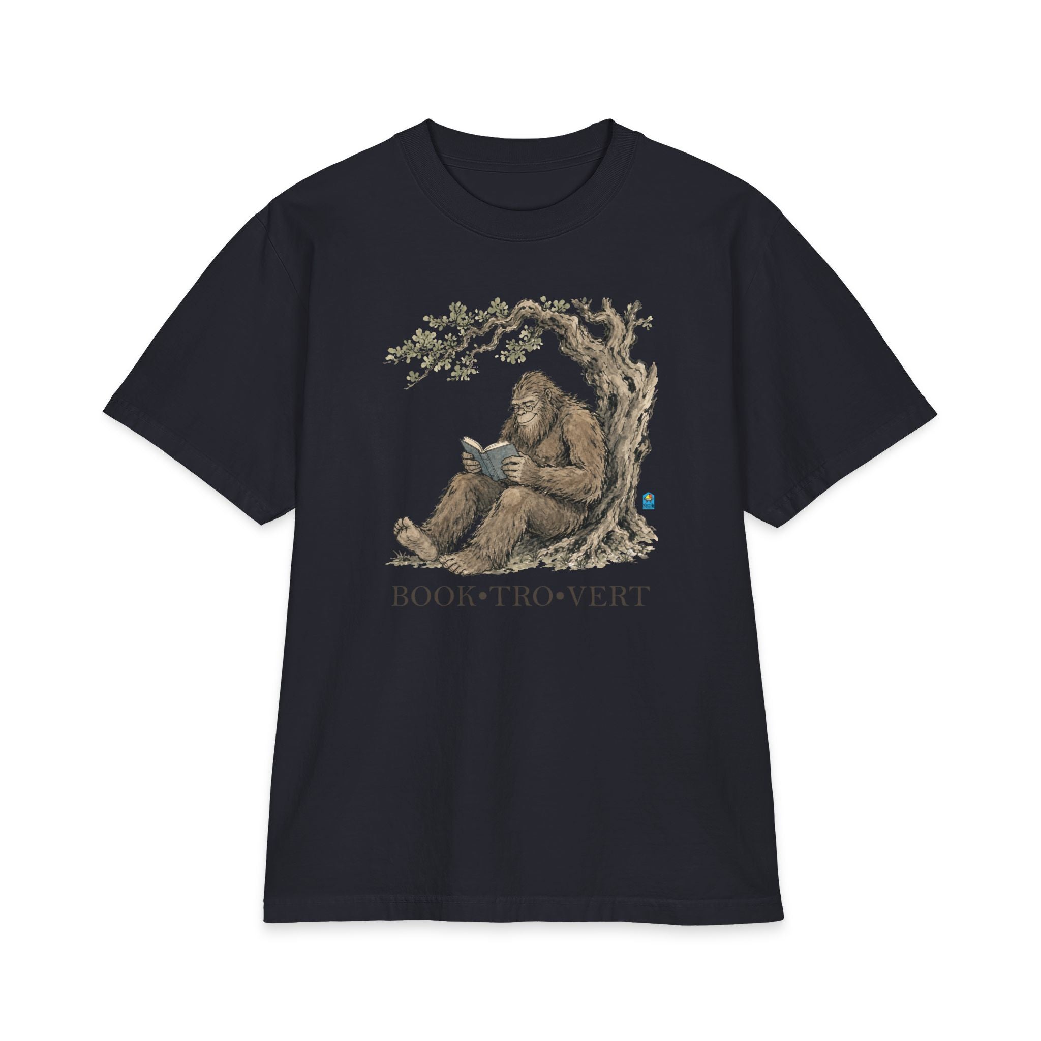 Booktrovert — Bigfoot Reading Tee