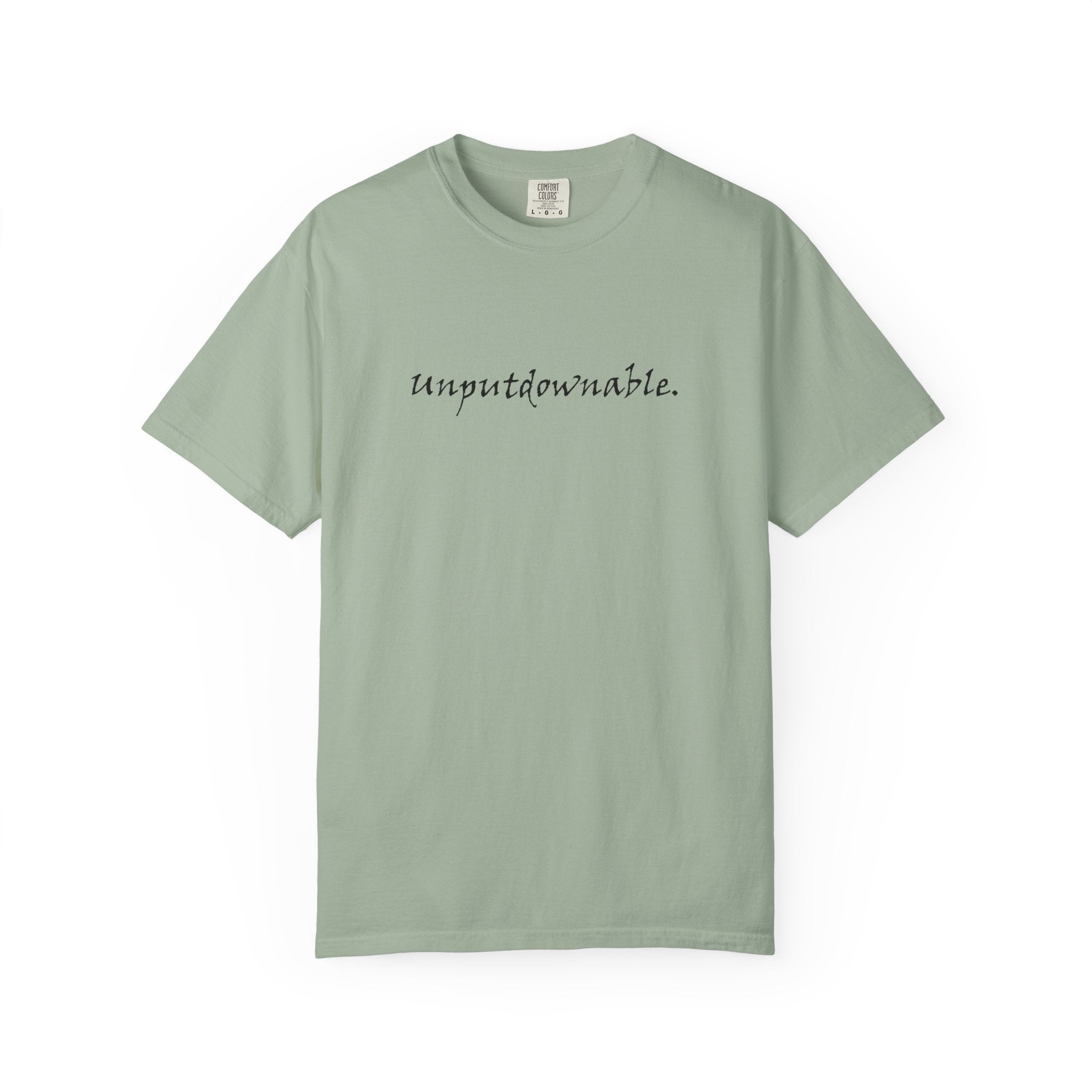 Brazier House™ T-Shirt — "Unputdownable." Minimalist Tee