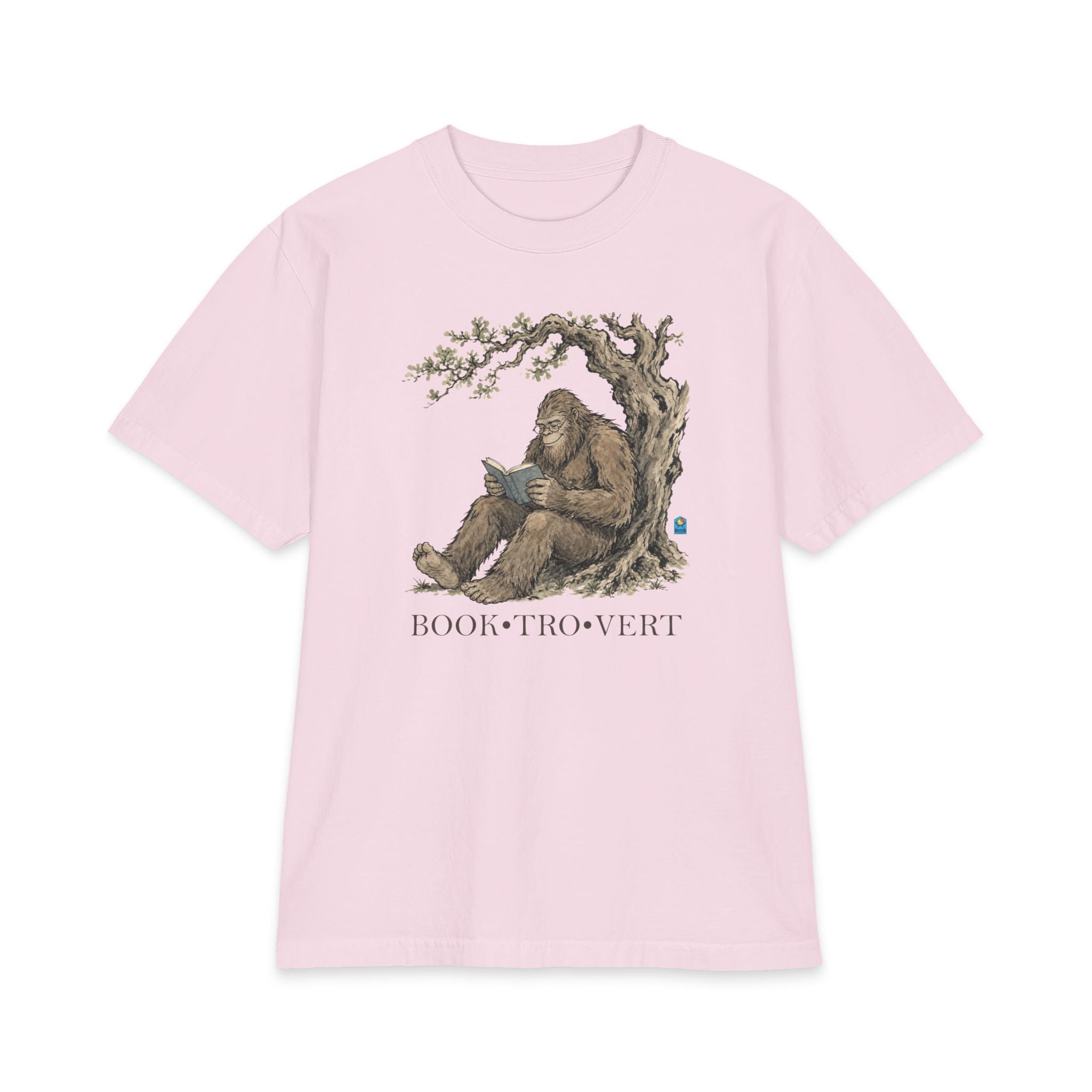 Booktrovert — Bigfoot Reading Tee