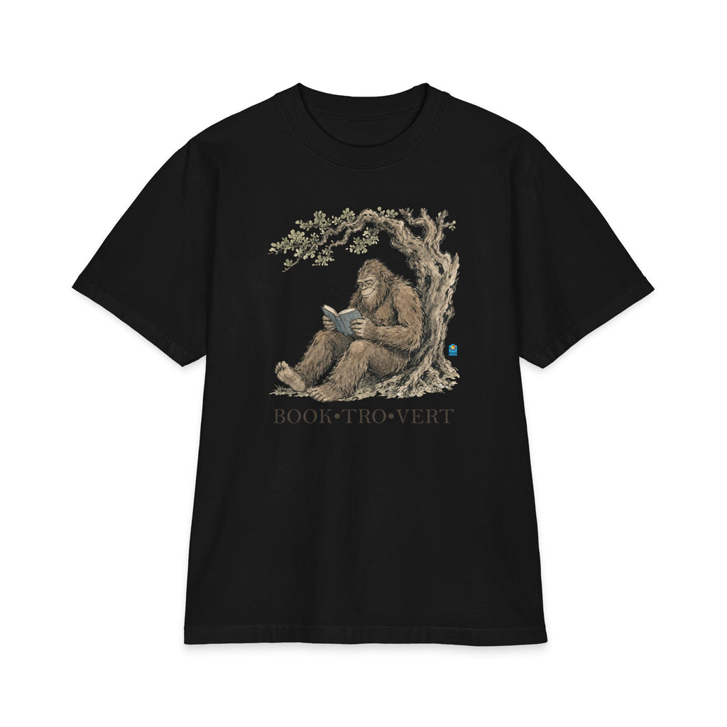 Booktrovert — Bigfoot Reading Tee