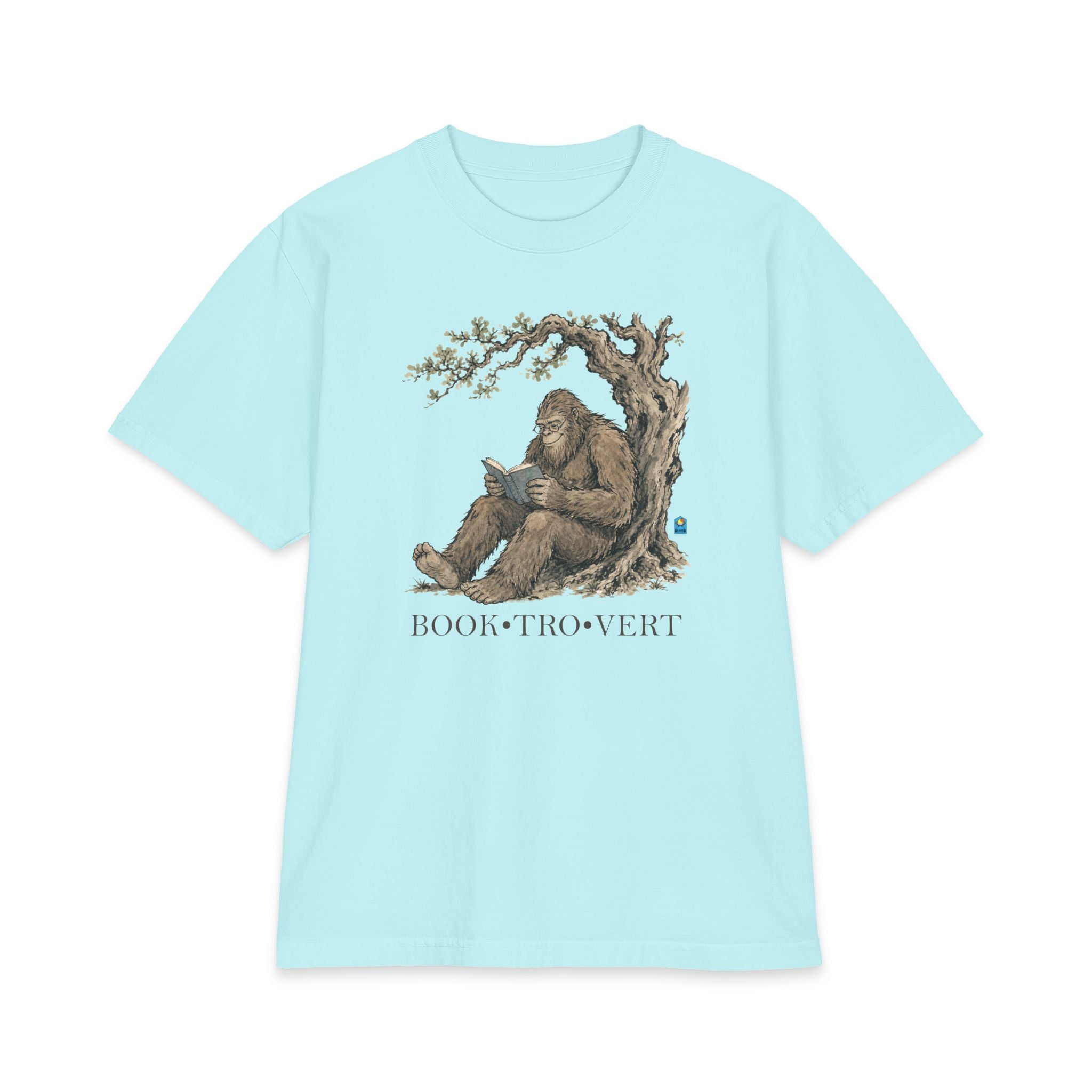 Booktrovert — Bigfoot Reading Tee