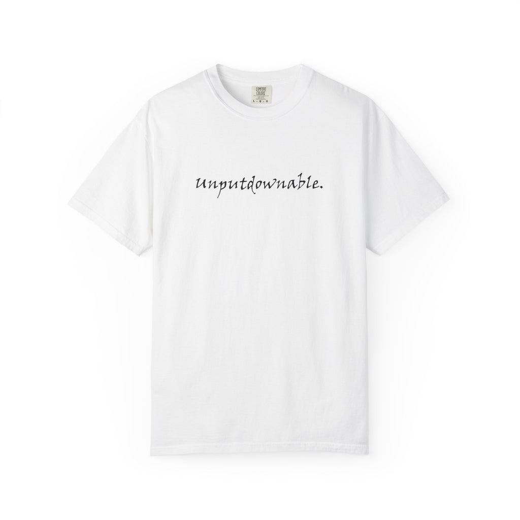 Brazier House™ T-Shirt — "Unputdownable." Minimalist Tee