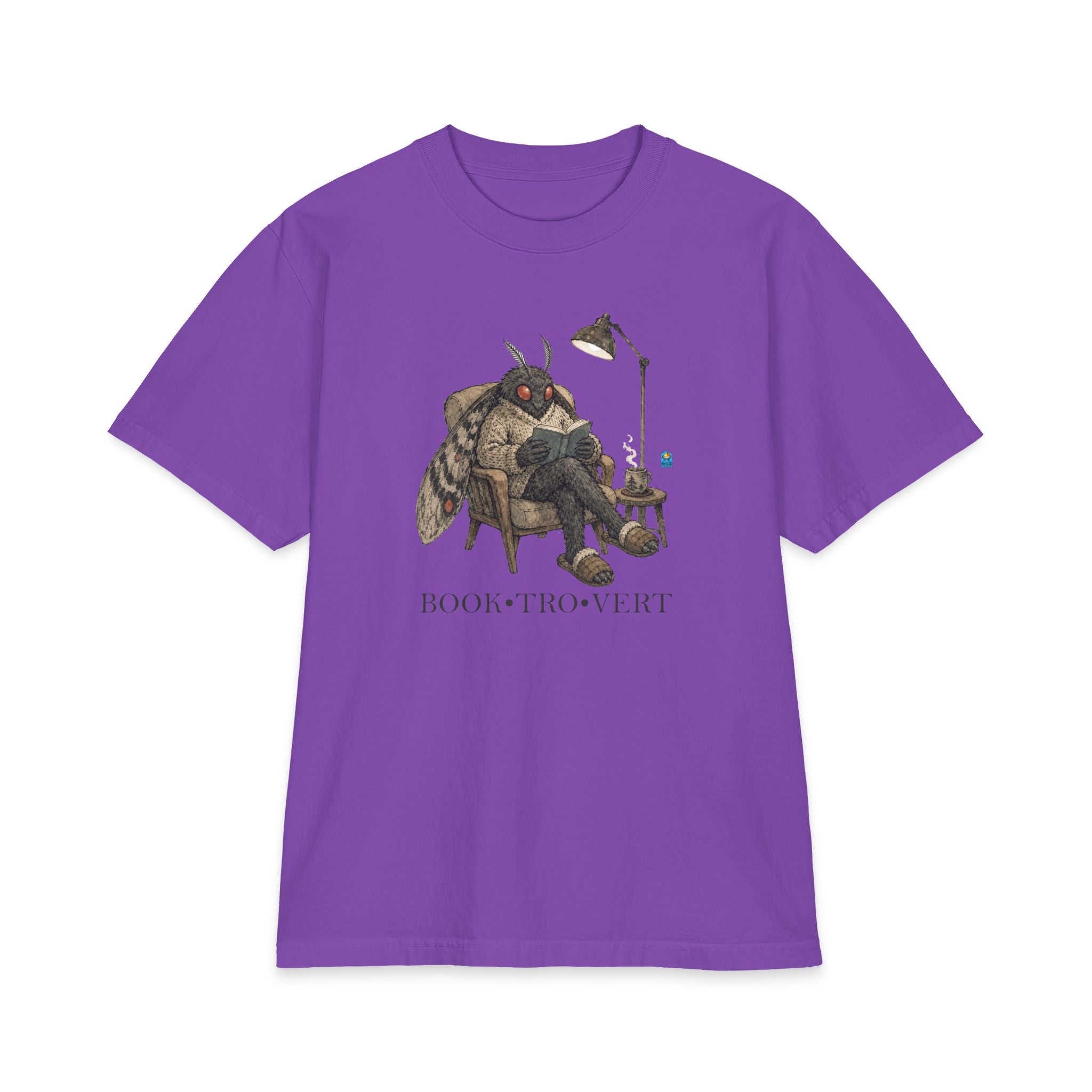 Booktrovert — Mothman Reading Tee