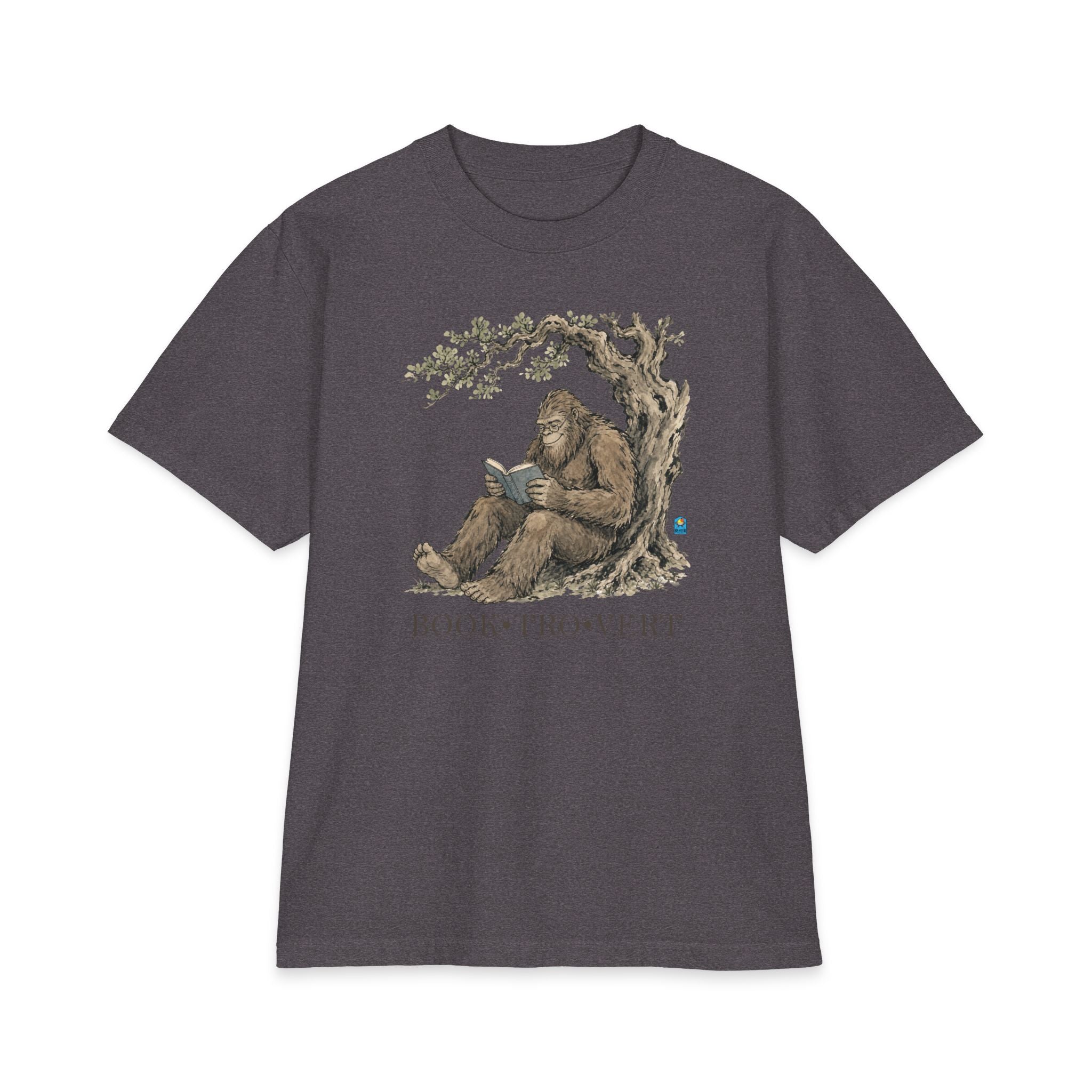 Booktrovert — Bigfoot Reading Tee