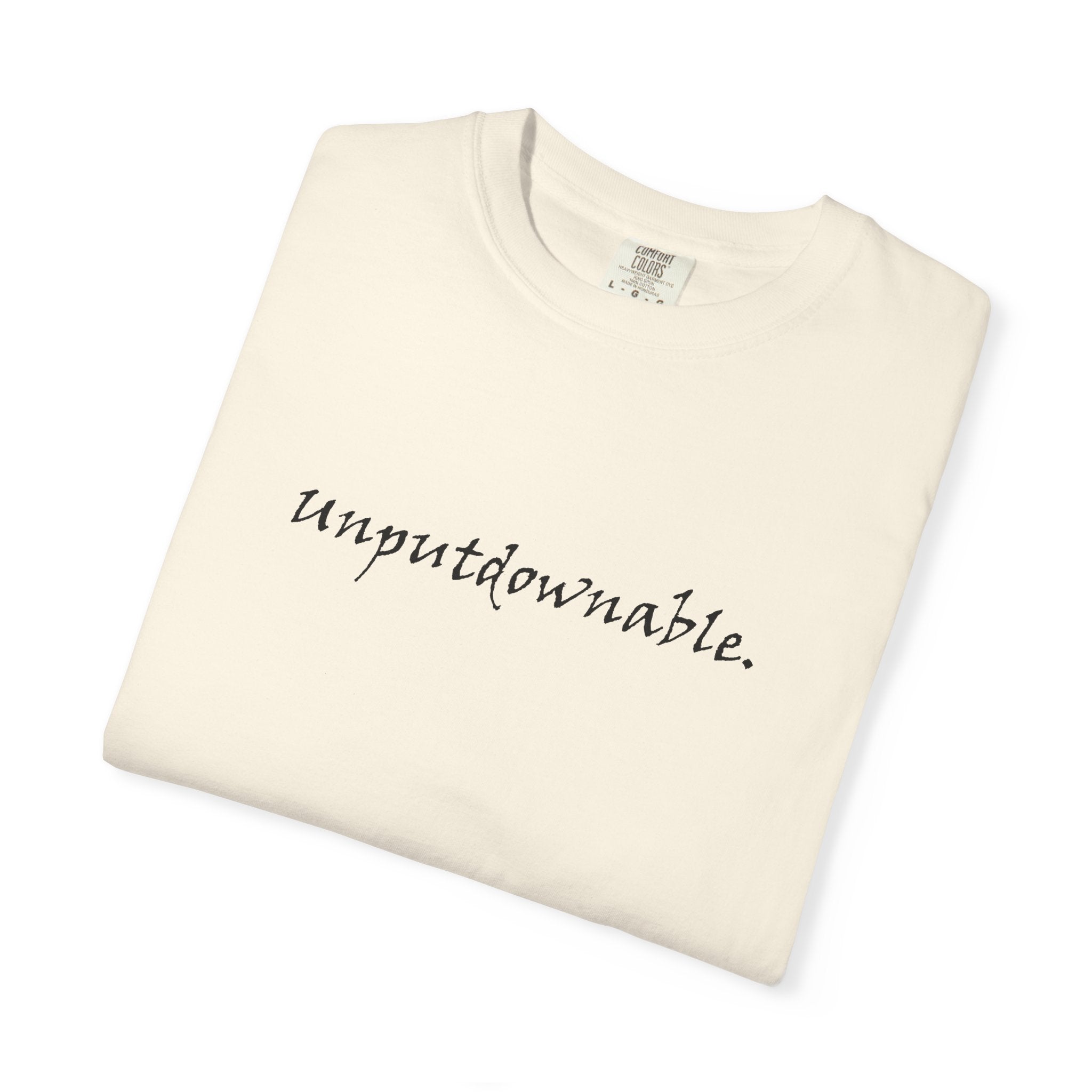 Brazier House™ T-Shirt — "Unputdownable." Minimalist Tee