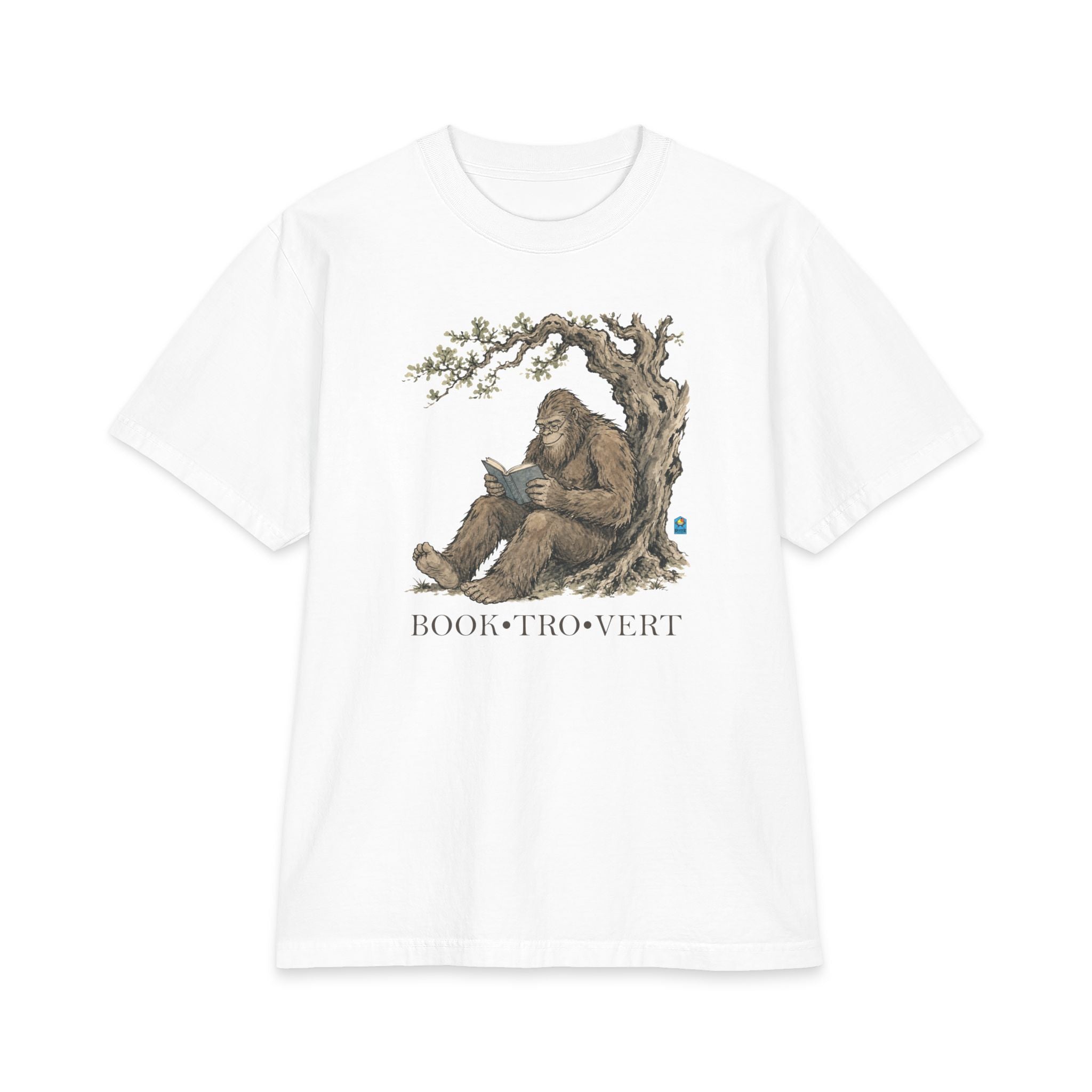 Booktrovert — Bigfoot Reading Tee