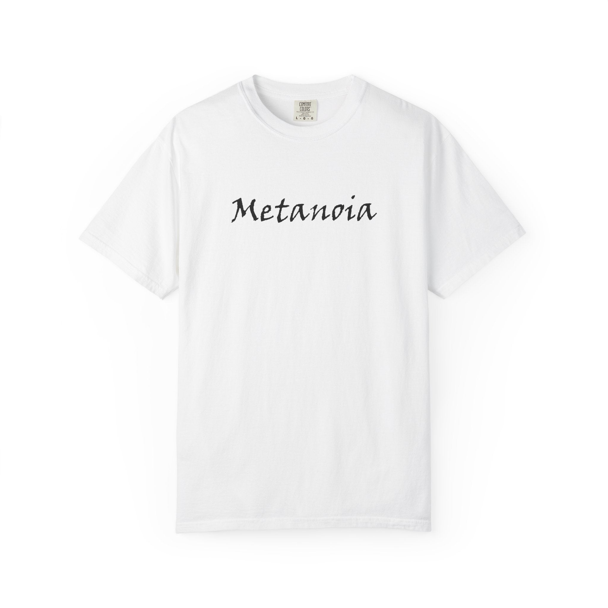 Brazier House™ T-Shirt — "Metanoia" Minimal Tee