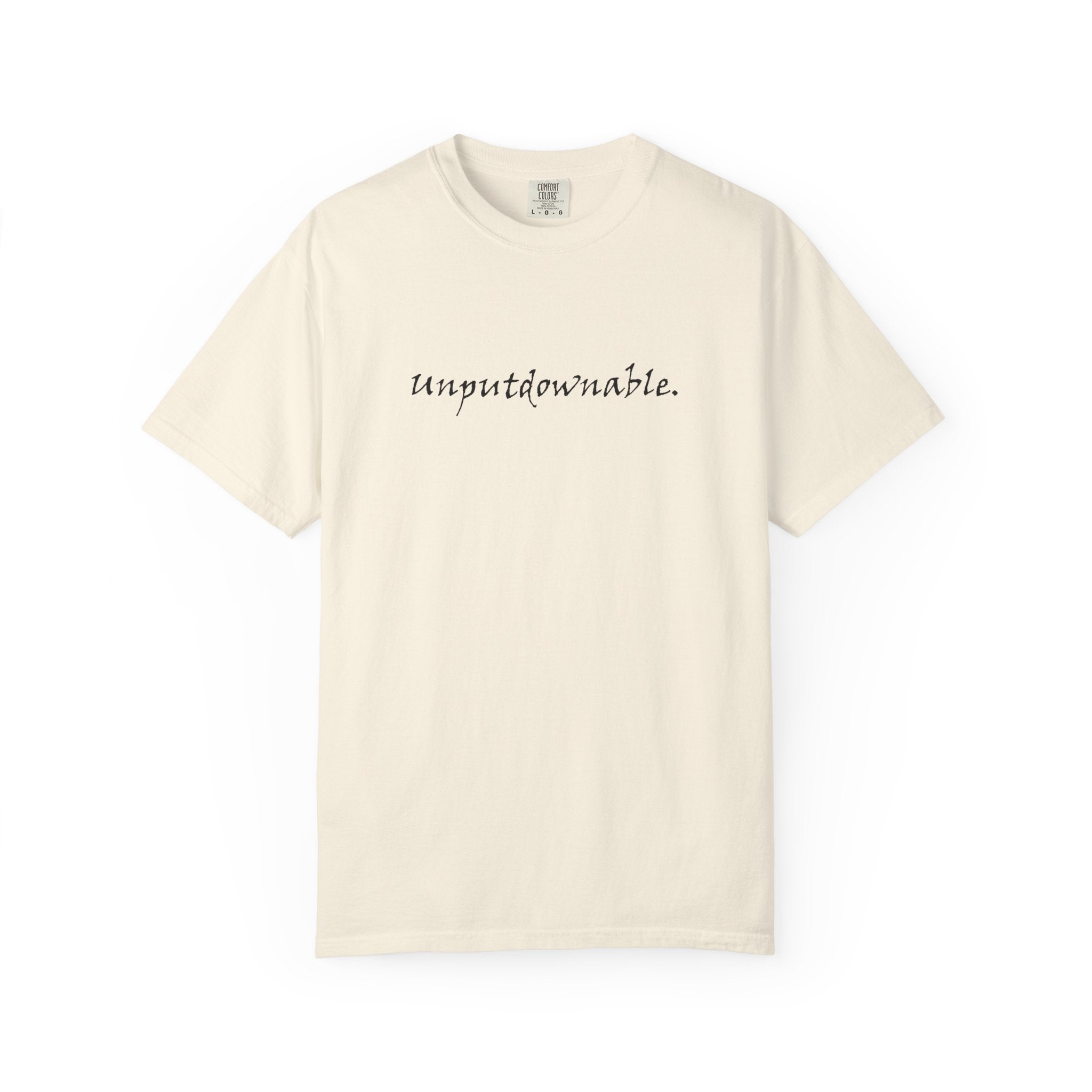 Brazier House™ T-Shirt — "Unputdownable." Minimalist Tee