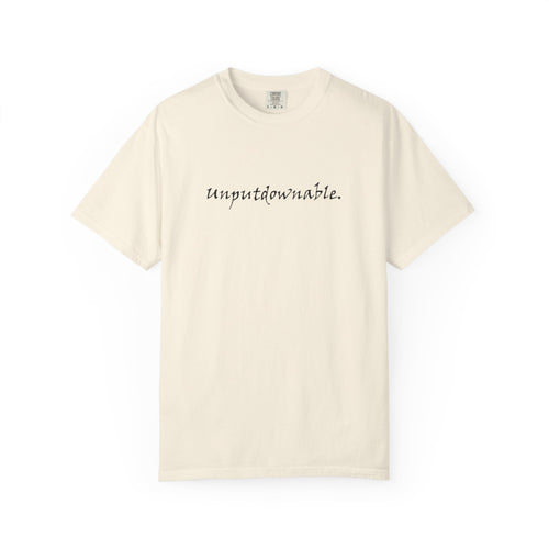 Brazier House™ T-Shirt — "Unputdownable." Minimalist Tee