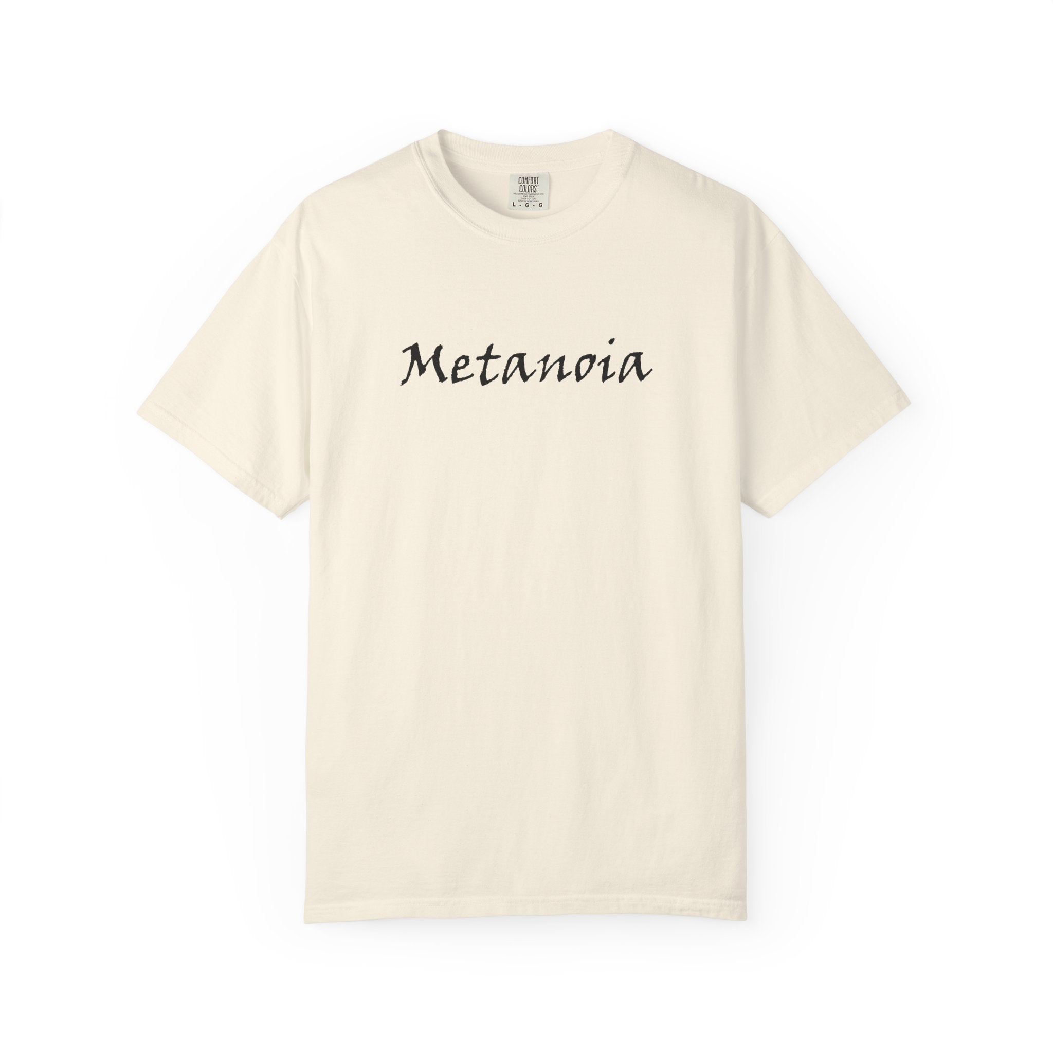 Brazier House™ T-Shirt — "Metanoia" Minimal Tee