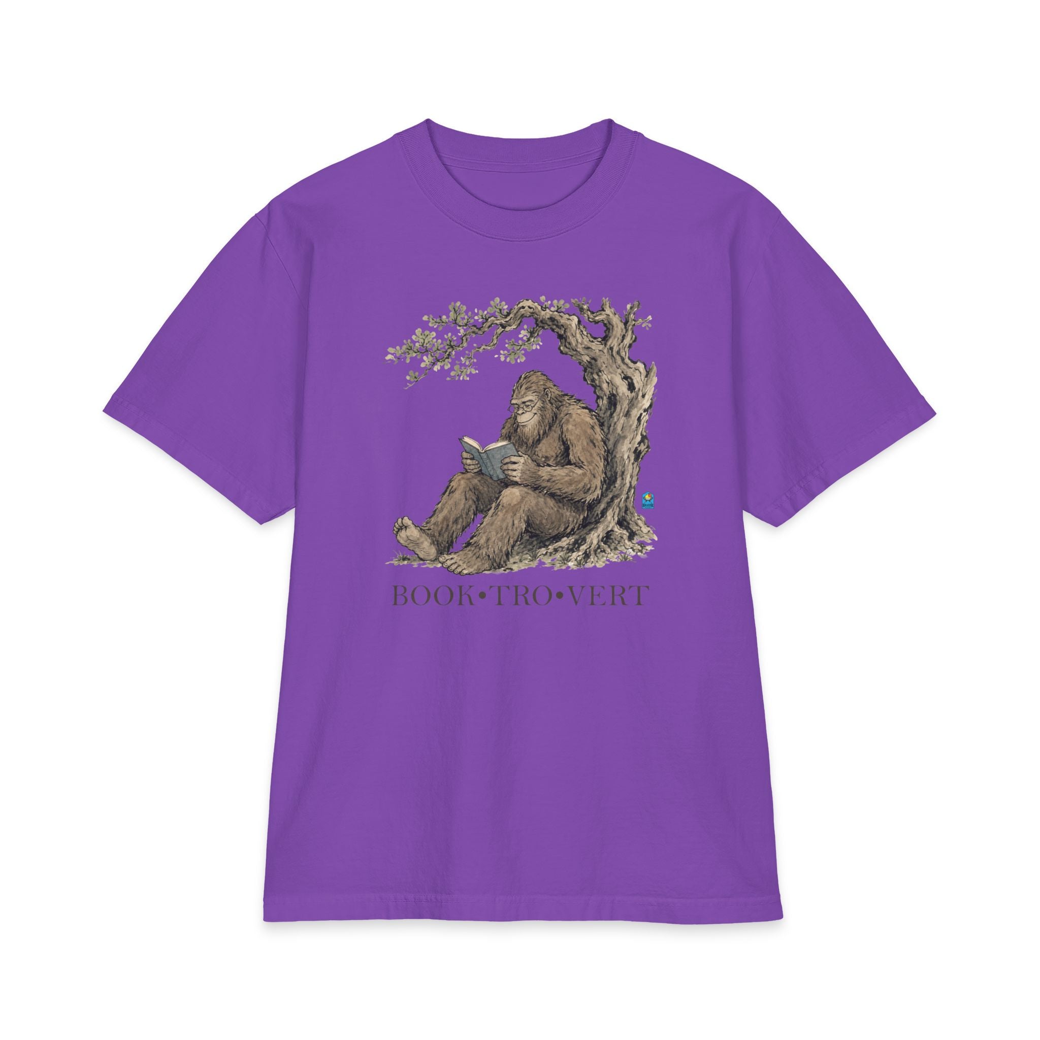 Booktrovert — Bigfoot Reading Tee